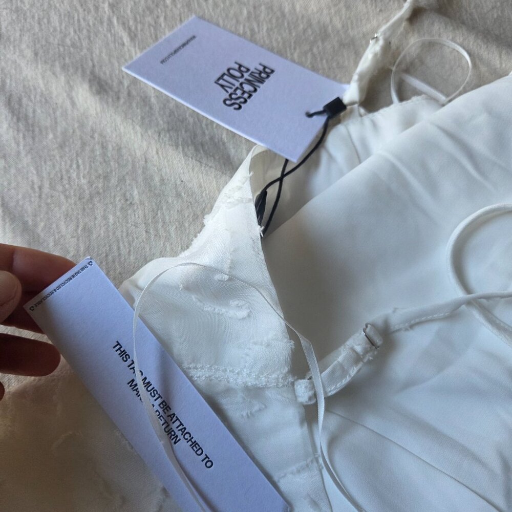 Princess Polly Diviner Burnout Dress Size 4 - Picture 7 of 8